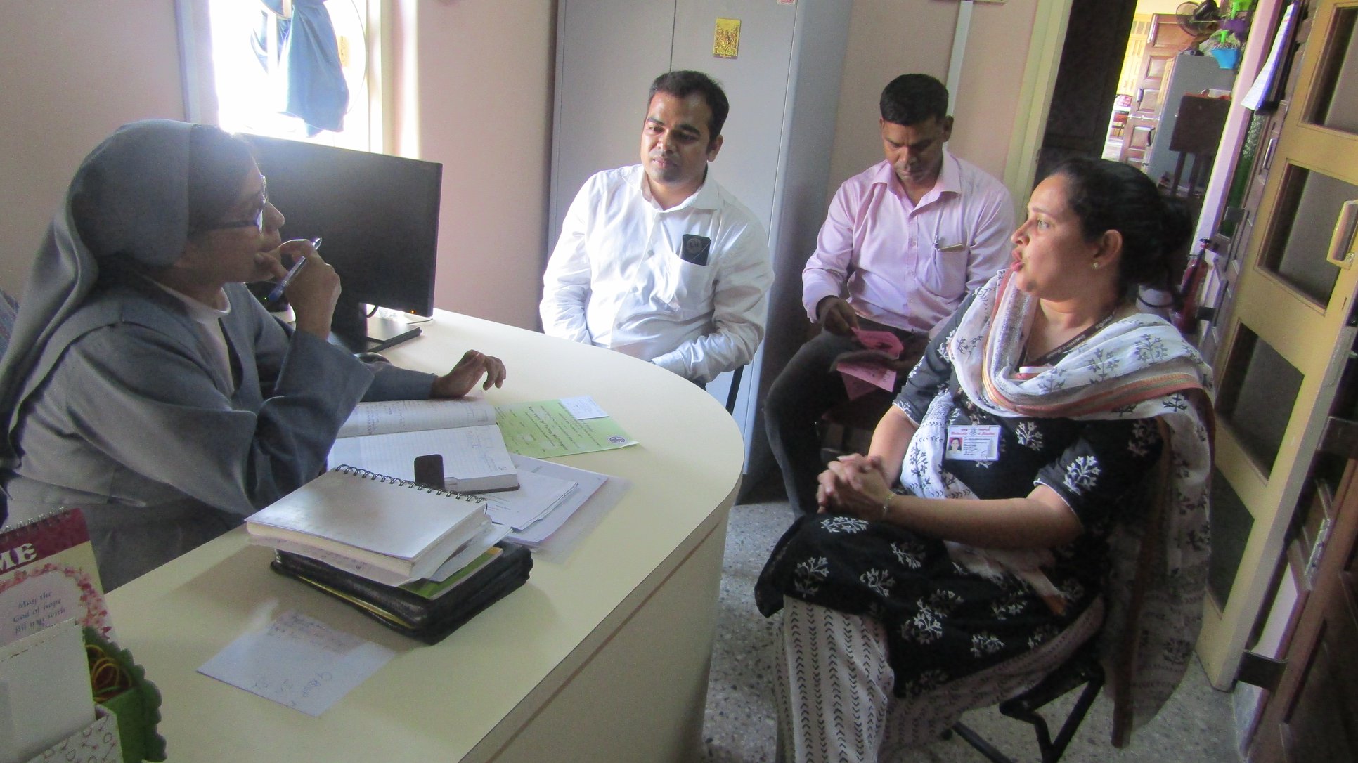 University of Mumbai’s Garware Institute Assistant Director Visits Sahayini VTC Office