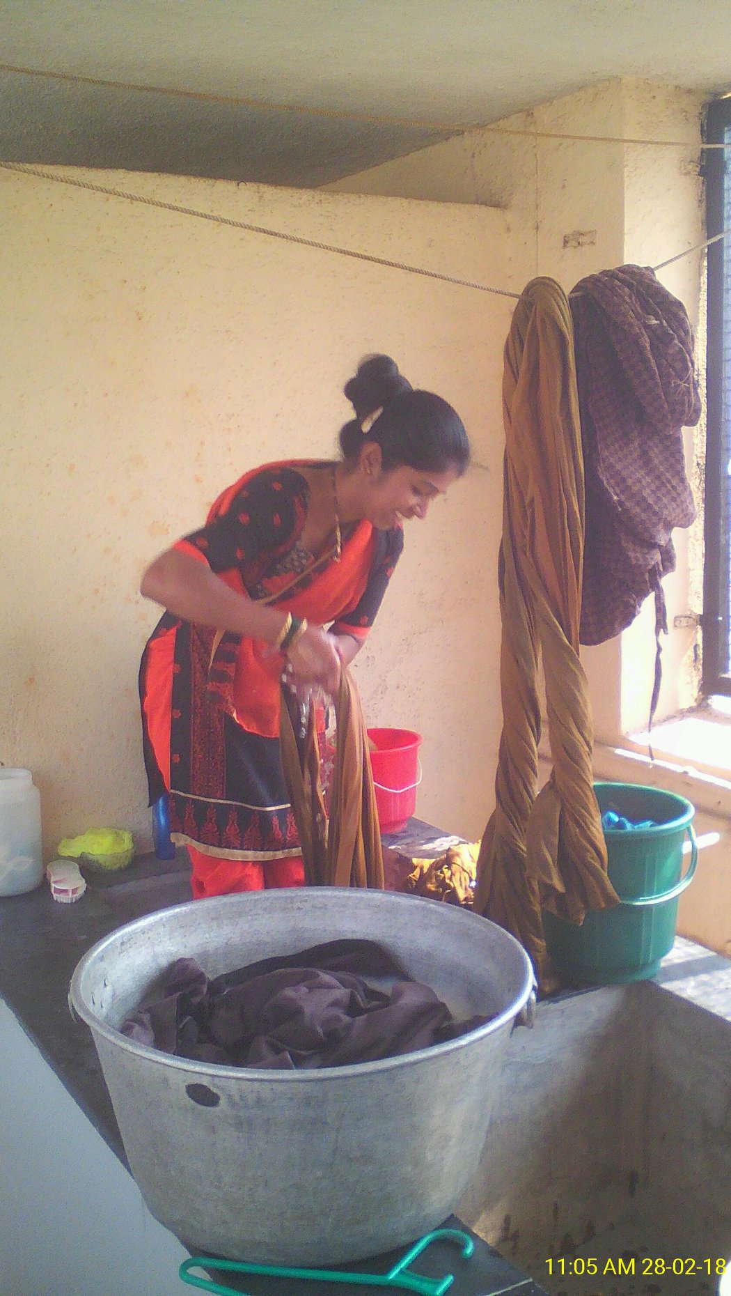 Swachh Bharat Clean-Up Drive at Sahayini VTC, Wadala