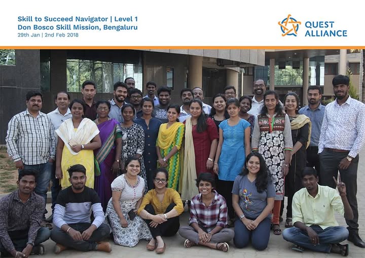 Quest Alliance Training for Trainers Workshop, BANGALORE