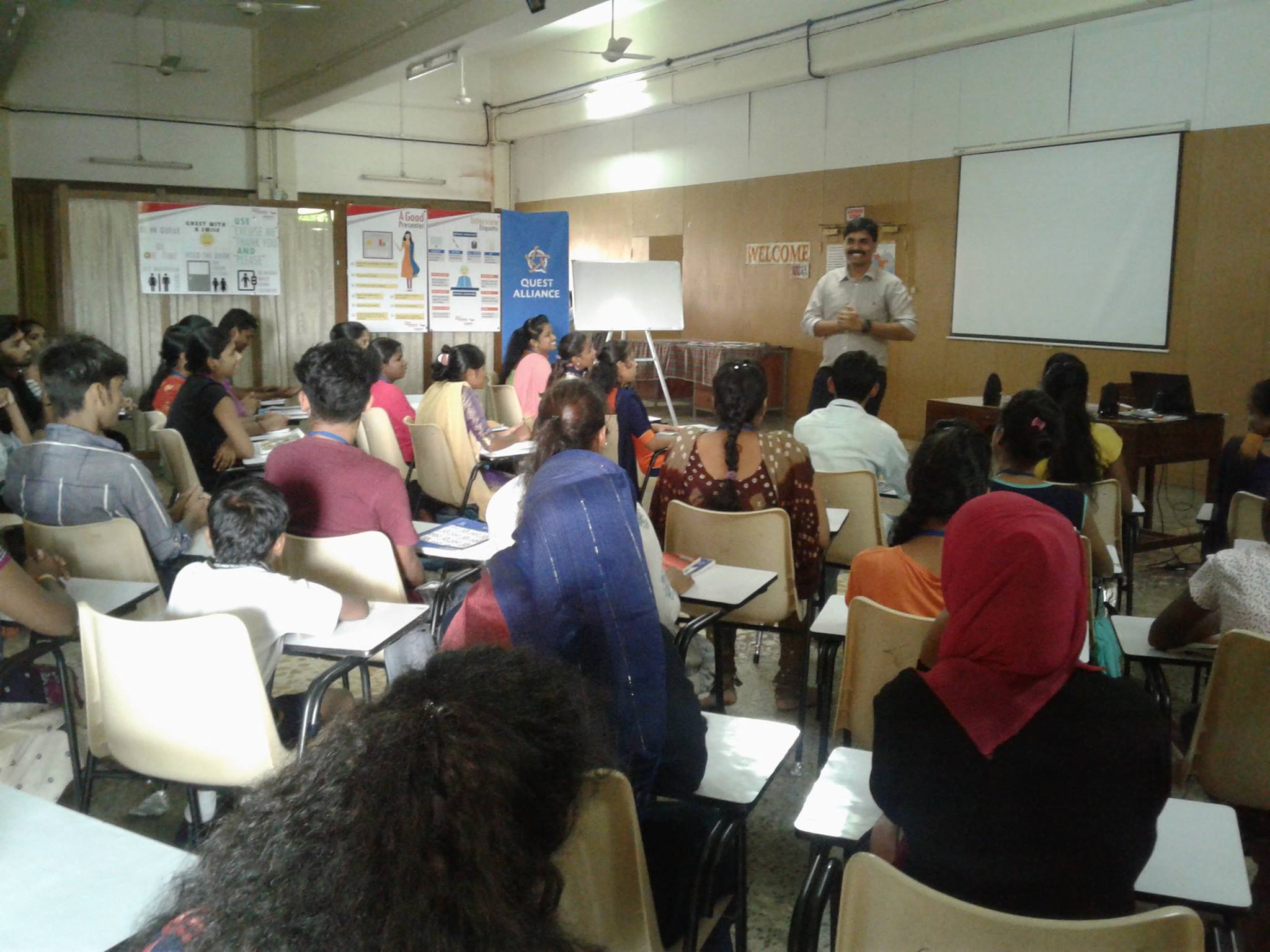 Quest Alliance Support Visit and Placement Strategy Meeting