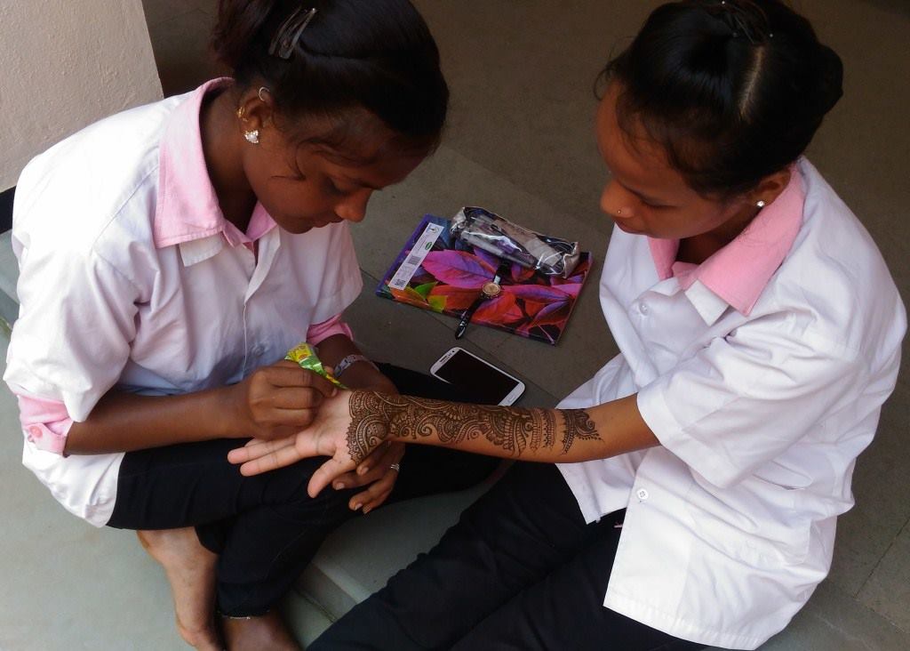 GDA Students Art Project: Flower Making, Warli Painting, and Mehendi Competition