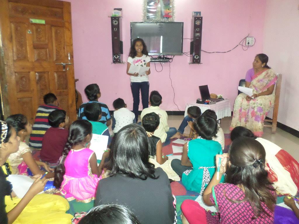 Life skills and child protection awareness program in Ahmednagar