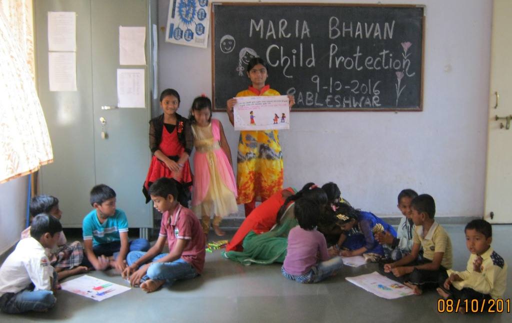Child protection awareness program at Maria Bhavan, Bableshwar