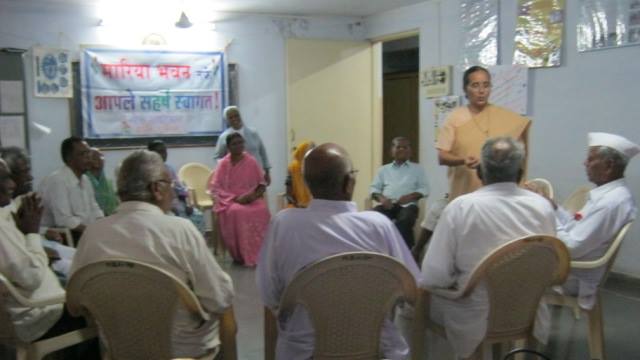 Gram sabha and elders’ day celebration at Maria Bhavan, Bableshwar