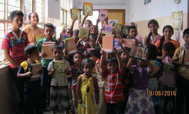 Educational support and tree plantation at Maria Bhavan, Bableshwar