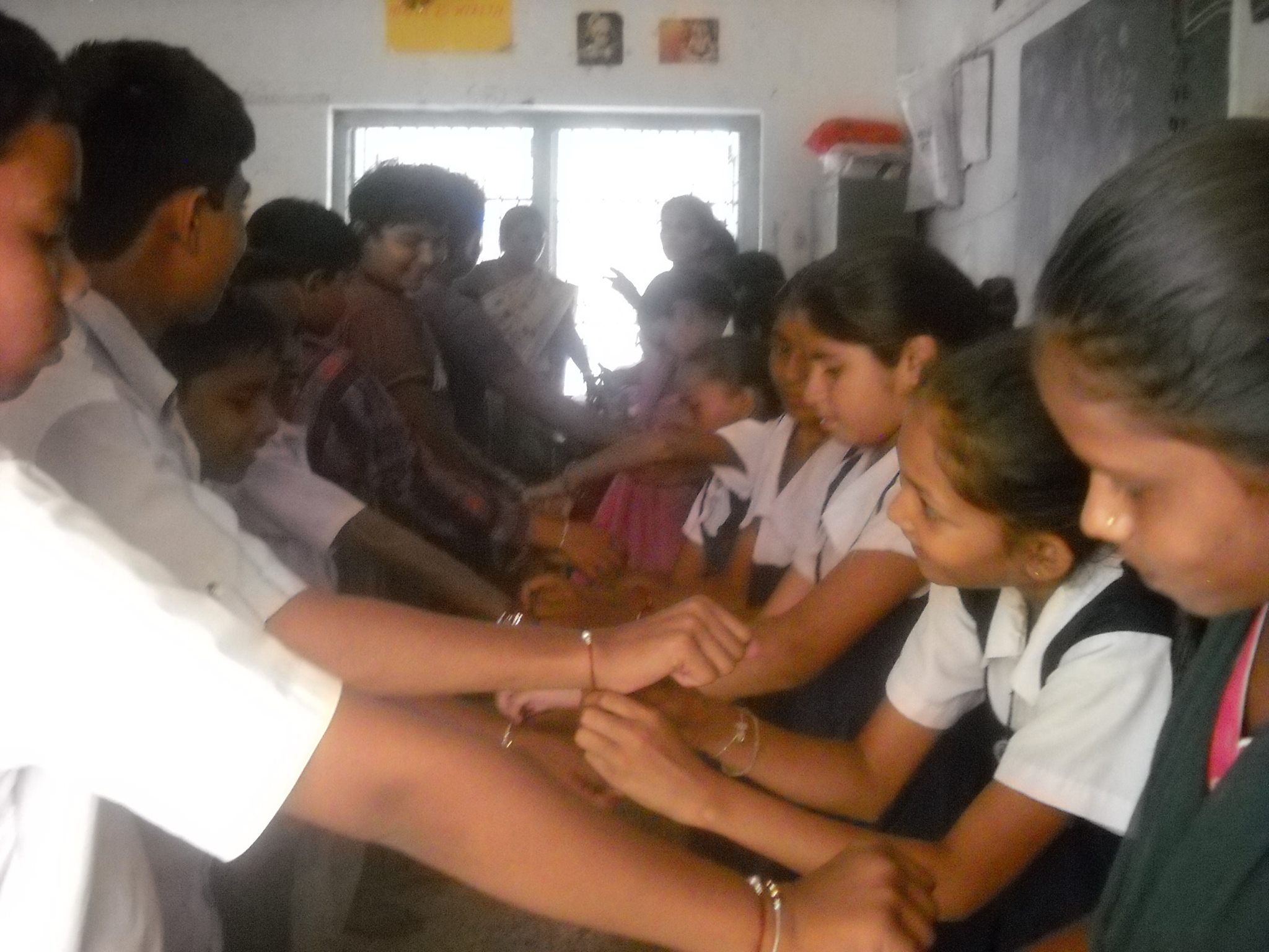 Activities in Pansora: Raksha Bandan, Girl Child Day, and training programs