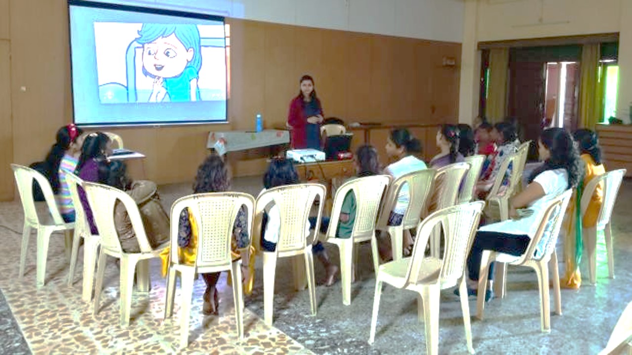 Session on Menstruation and Hygiene 