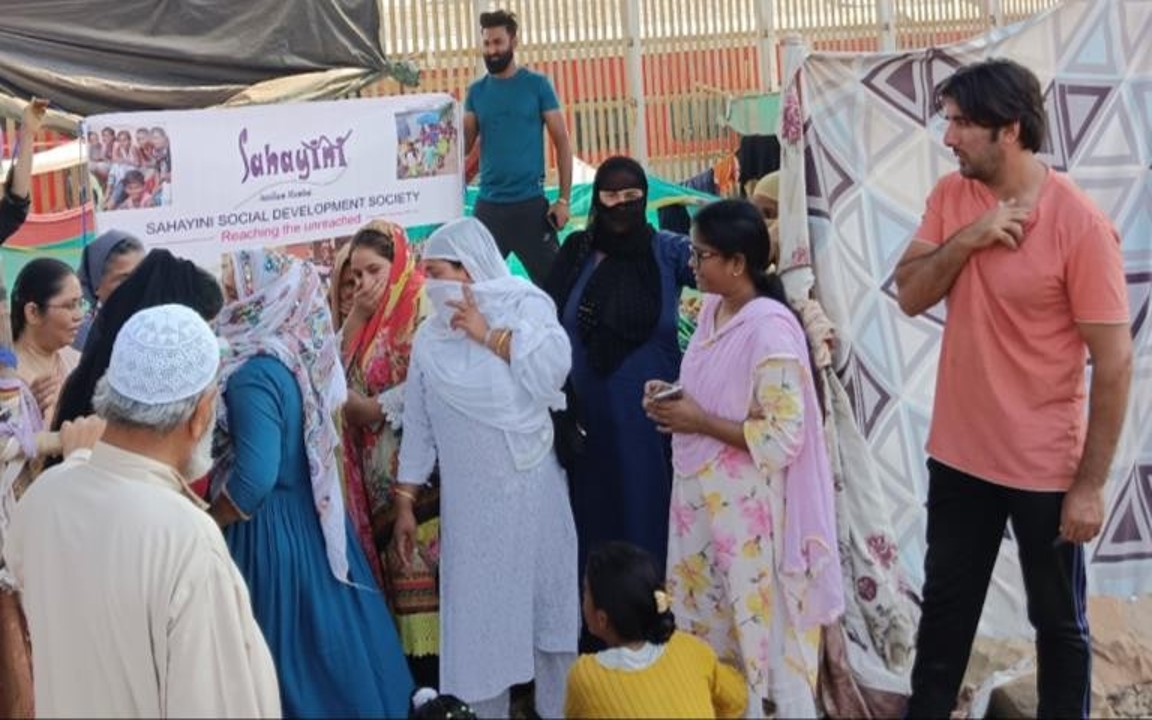 Visit by SDC to the Kashmiri Migrants