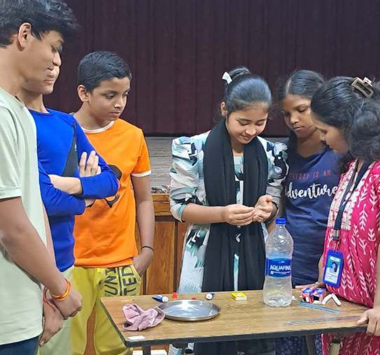 Child Rights Campaign in neighboring school
