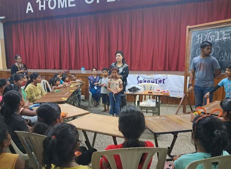 Session on Child protection and personal hygiene